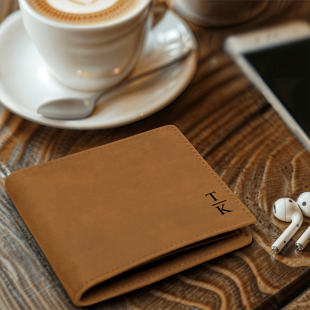Personalized Leather Wallet – Custom Wallet Gift for Him