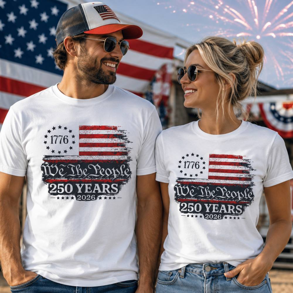We The People, 250 Years, 1776 T-Shirt Men's, Women's